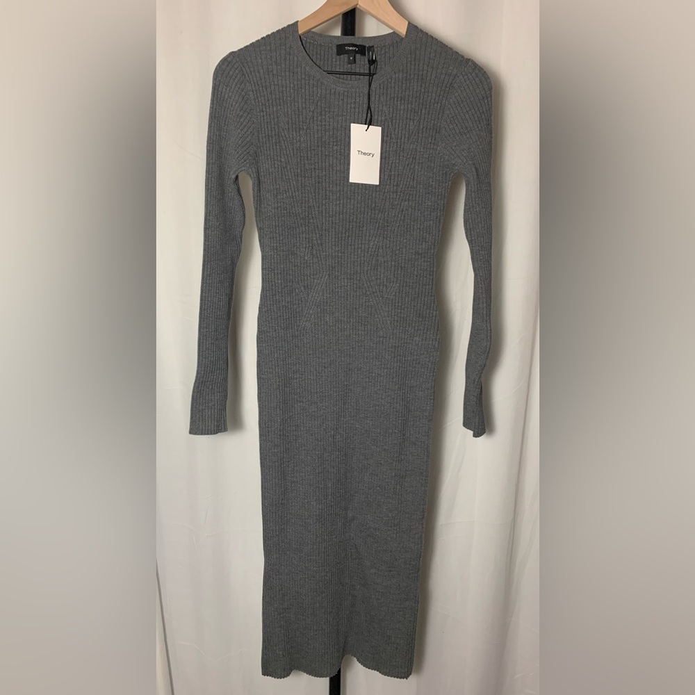 THEORY maxi sweater dress